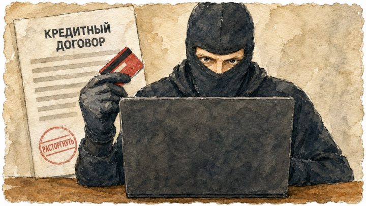 Мошенники взяли кредит на моё имя, что делать