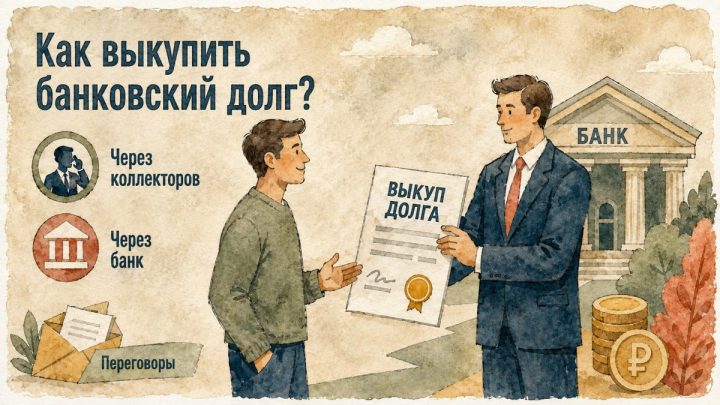 Выкуп долга у банка, как это работает и в чём подвох