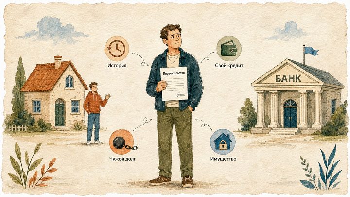 Чем созаёмщик по ипотеке отличается от поручителя и чем они рискуют